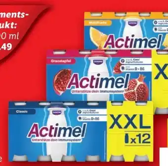 Lidl Danone Actimel Drink Angebot