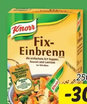 Lidl Knorr Fix-Einbrenn Angebot