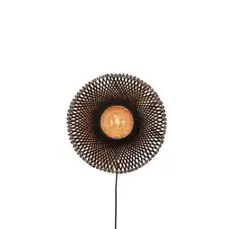 Möbelix Wandleuchte Kalimantan Naturfarben/schwarz B: 12 Cm Angebot