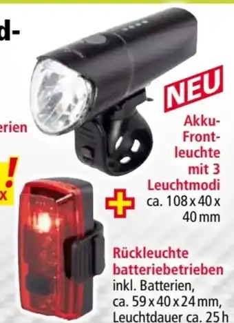 Norma Top Velo LED-Fahrradleuchten-Set Angebot