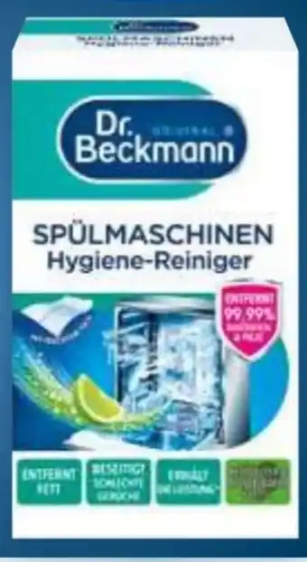 Norma Dr. Beckmann Spülmaschinen Hygiene-Reiniger Angebot