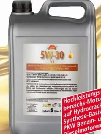 Norma Carfit SAE 5W-30 Motorenöl Angebot