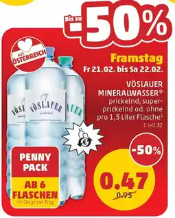 PENNY Mineralwasser Angebot