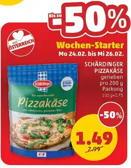 PENNY Pizzakäse Angebot