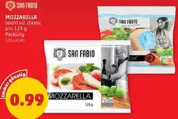 PENNY Mozzarella Angebot