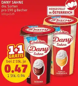 PENNY Dany sahne Angebot