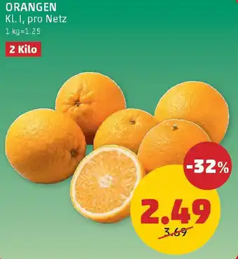 PENNY Orangen Angebot