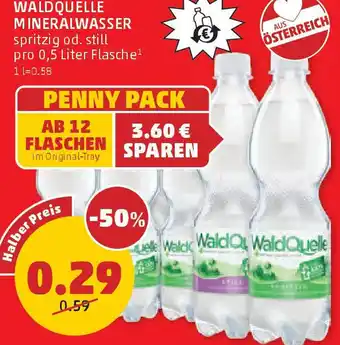 PENNY Mineralwasser Angebot