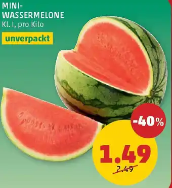 PENNY Mini-Wassermelone Angebot