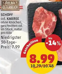 PENNY Schopf od. Karree Angebot