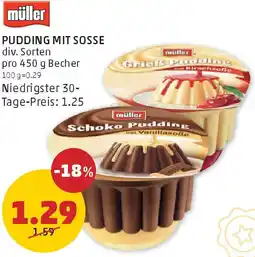 PENNY Pudding mit Sosse Angebot