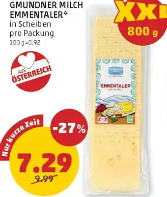 PENNY Emmentaler Scheiben Angebot