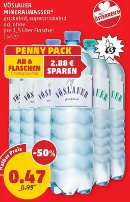 PENNY Mineralwasser Angebot