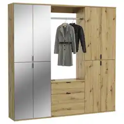 Möbelix Garderobe Projekt X Eiche Artisan B: 183 Cm Angebot