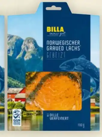 Billa Billa immer gut Graved Lachs Angebot