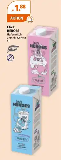 Müller Lazy Heroes Hafermilch Angebot