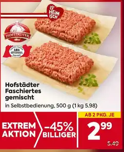 Billa Faschiertes gemischt Angebot