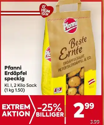 Billa Erdäpfel speckig Angebot