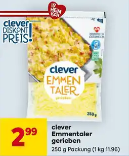 Billa Emmentaler gerieben Angebot