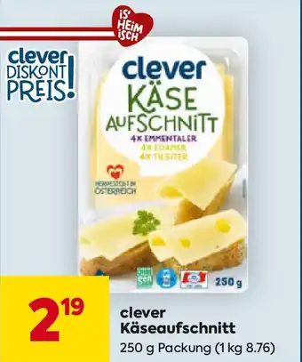 Billa Käseaufschnitt Angebot