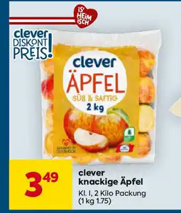 Billa knackige Äpfel Angebot