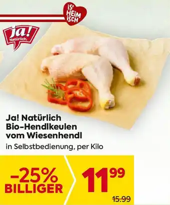 Billa Bio-Hendlkeulen vom Wiesenhendl Angebot