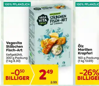 Billa Stäbchen Fisch-Art Angebot