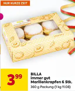 Billa Marillenkrapfen Angebot