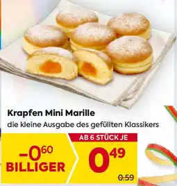 Billa Krapfen Mini Marille Angebot