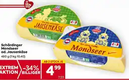 Billa Mondseer od. Jausenkäse Angebot