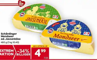 Billa Mondseer od. Jausenkäse Angebot