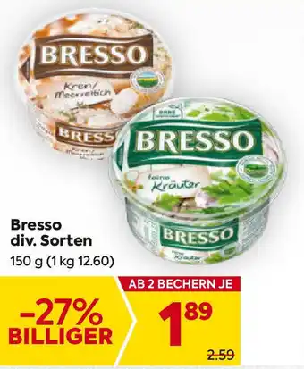 Billa Bresso Angebot