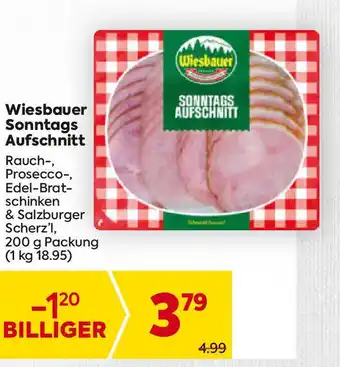 Billa Sonntags-Aufschnitt Angebot