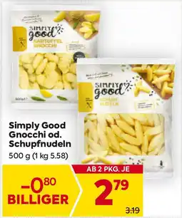 Billa Gnocchi od. Schupfnudeln BILLA Angebot