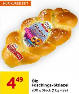 Billa Faschingsstriezel Angebot