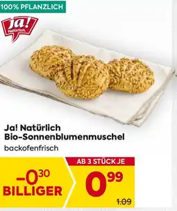 Billa Bio-Sonnenblumenmuschel Angebot