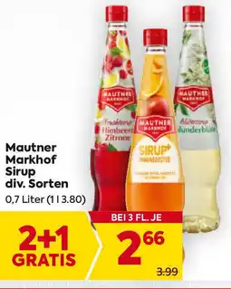 Billa Mautner Markhof Sirup Angebot