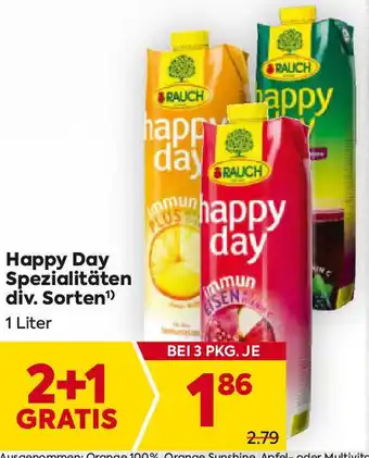 Billa Happy Day Spezialitäten Angebot