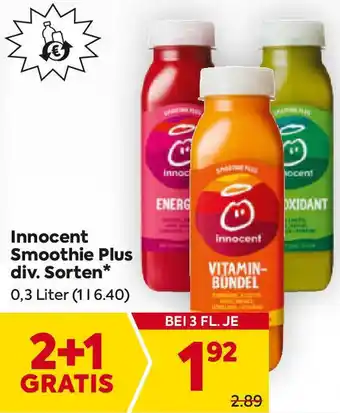 Billa Smoothie Plus div. Sorten Angebot