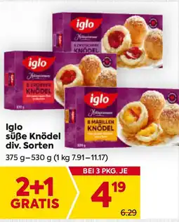 Billa süße Knödel Angebot