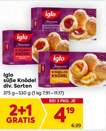 Billa süße Knödel Angebot