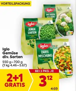 Billa Gemüse Angebot