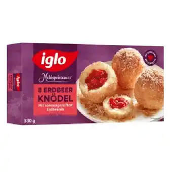 MPreis Iglo Marillen-, Erdbeer-, Nougat- oder Zwetschkenknödel versch. Sorten MPREIS Angebot