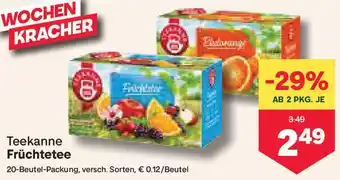 MPreis Früchtetee Angebot