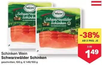 MPreis Schwarzwälder Schinken Angebot