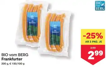 MPreis Frankfurter Angebot