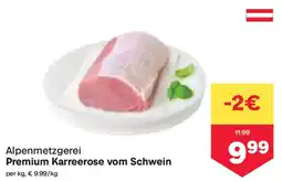 MPreis Premium Karreerose vom Schwein Angebot