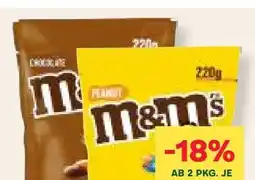 MPreis M&Ms Schokolade Angebot