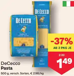 MPreis Pasta Angebot