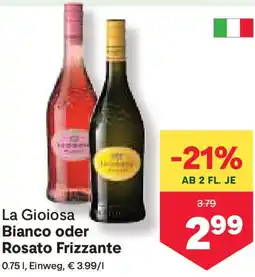 MPreis Bianco oder Rosato Frizzante Angebot